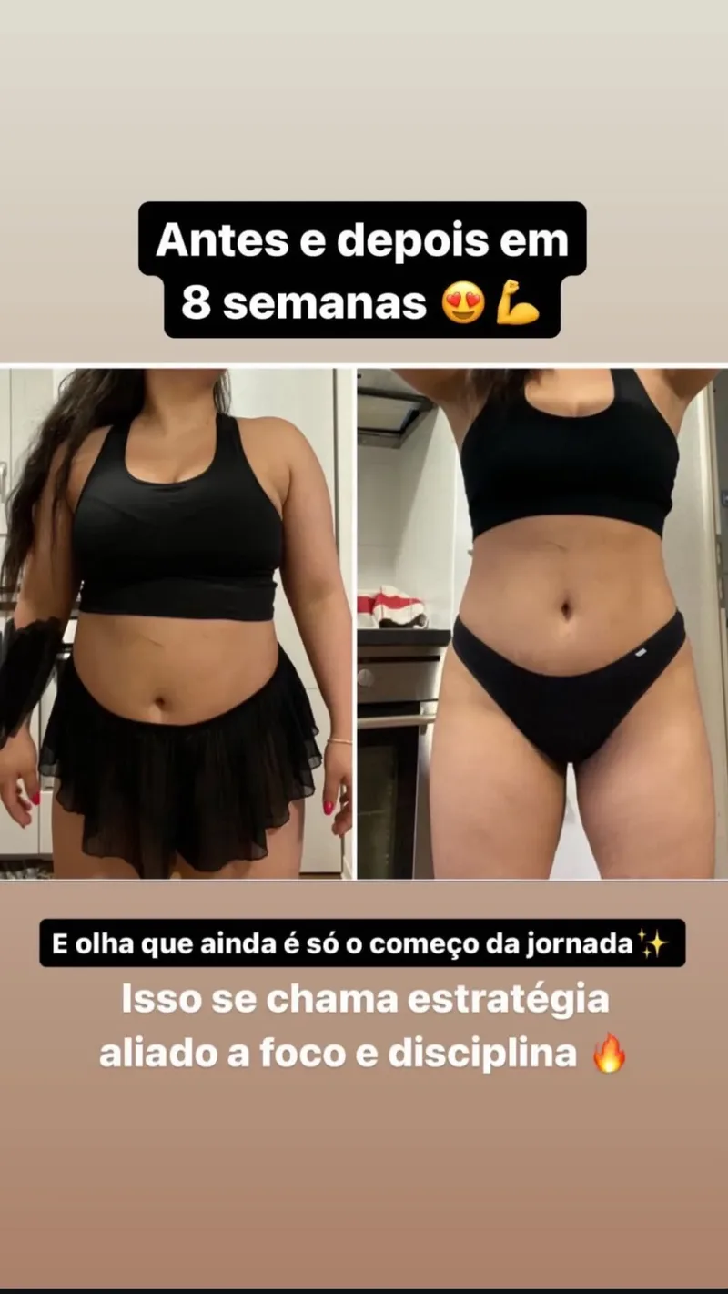 Barriga · 8 semanas